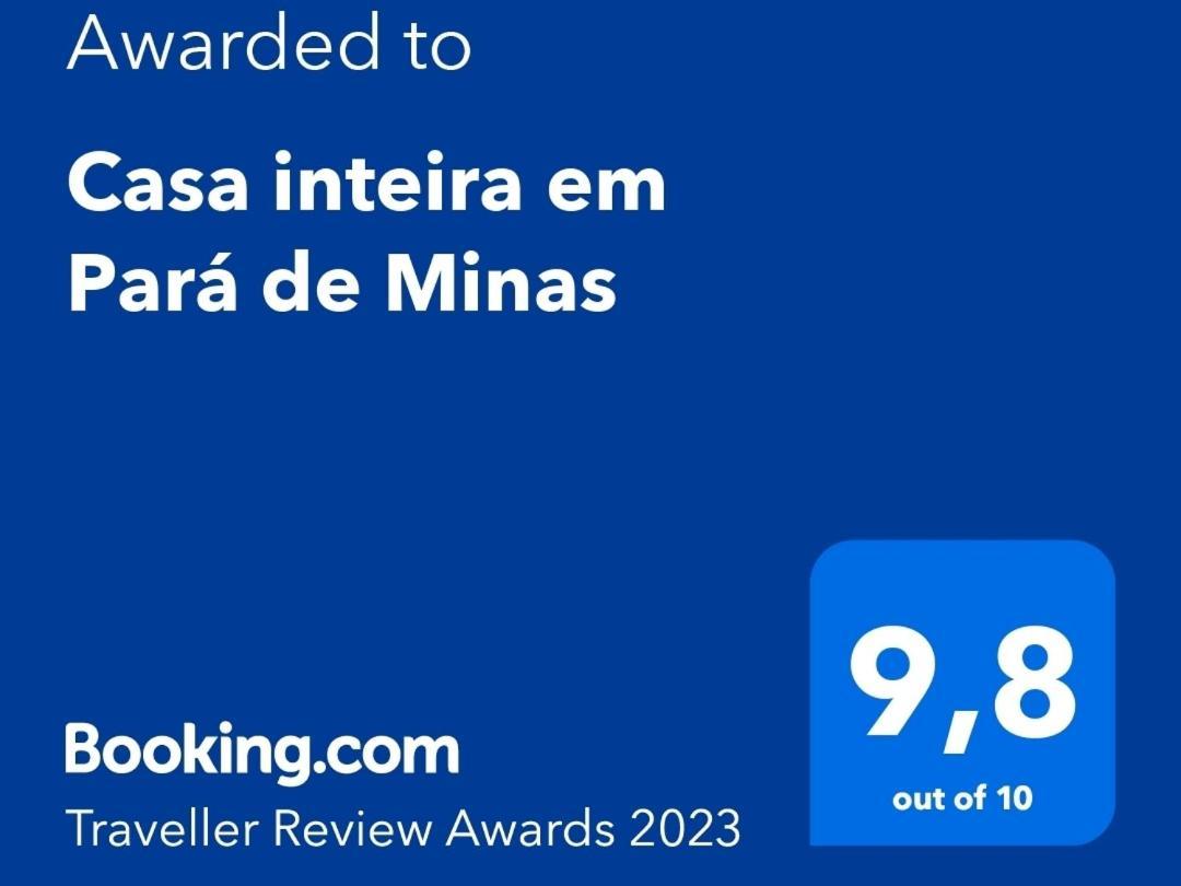 Casa inteira em Pará de Minas Exterior foto